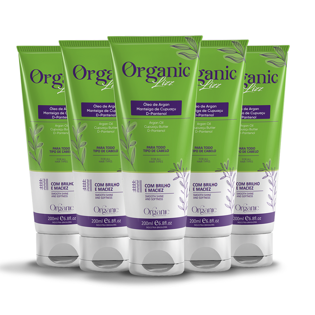 Progressiva Organic Lizz - Liso Natural - Pague na entrega!