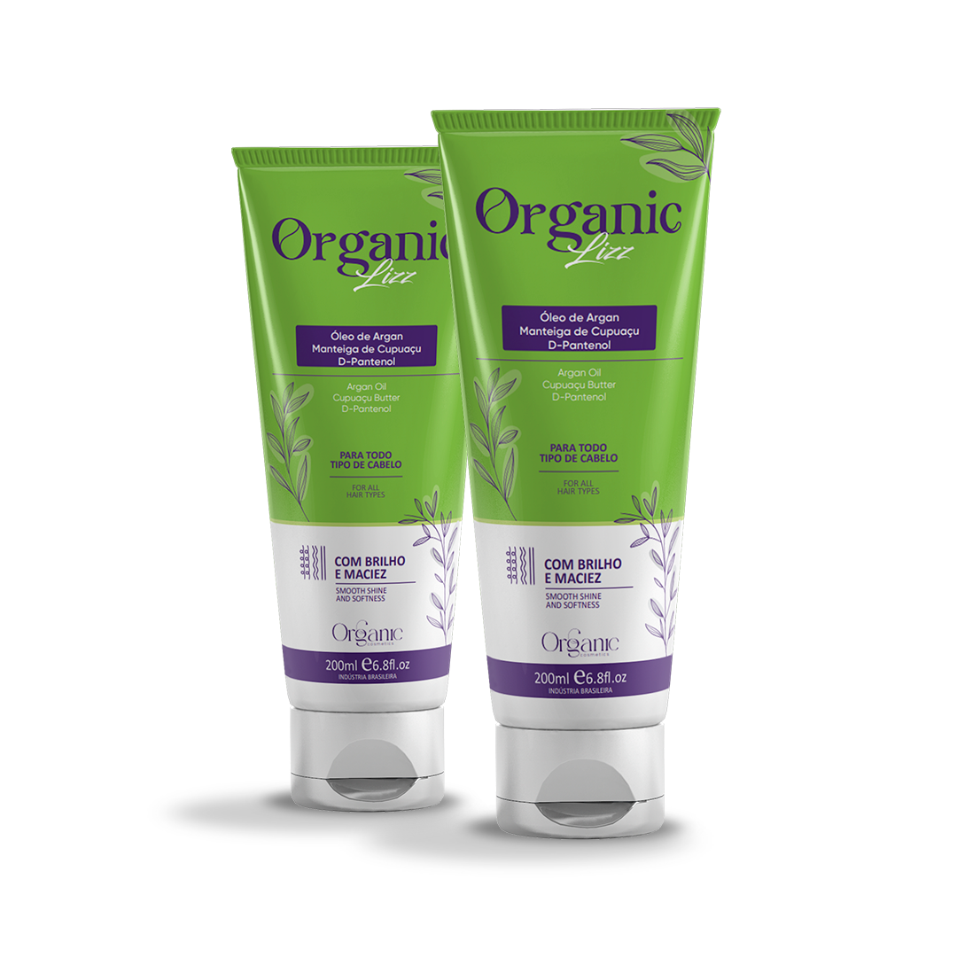 Progressiva Organic Lizz - Liso Natural - Pague na entrega!